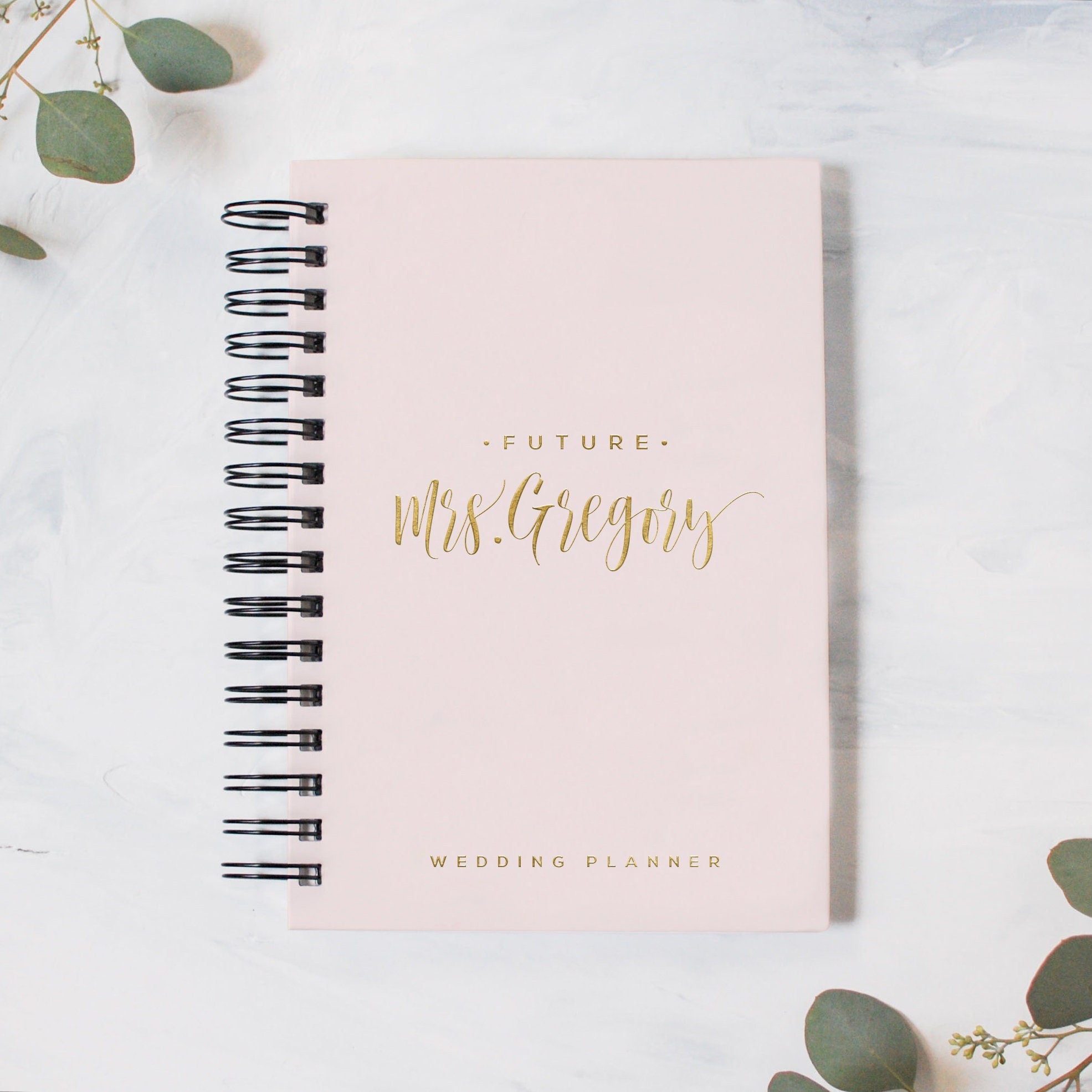 Blush Personalized Wedding Planner